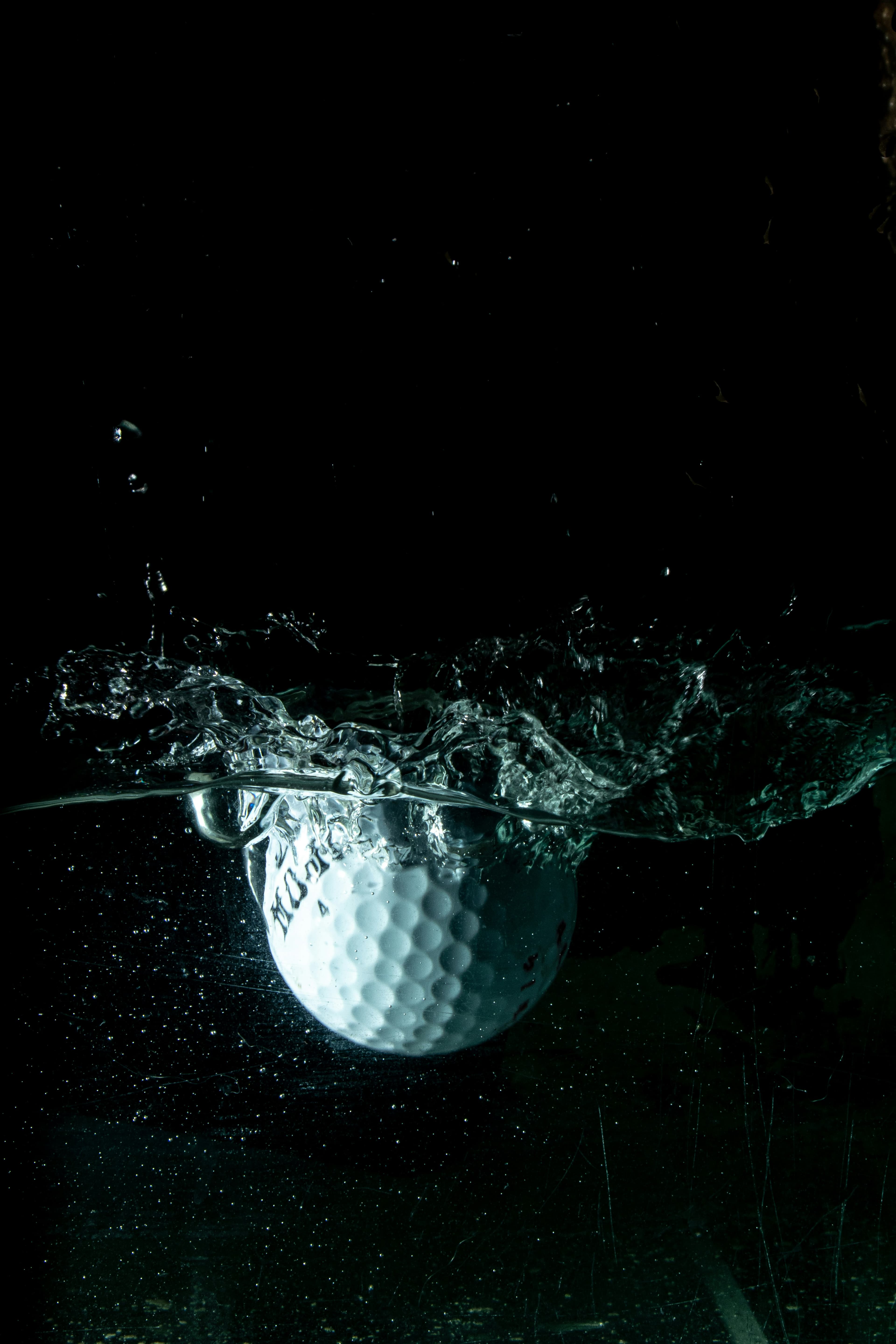 Golf ball splash